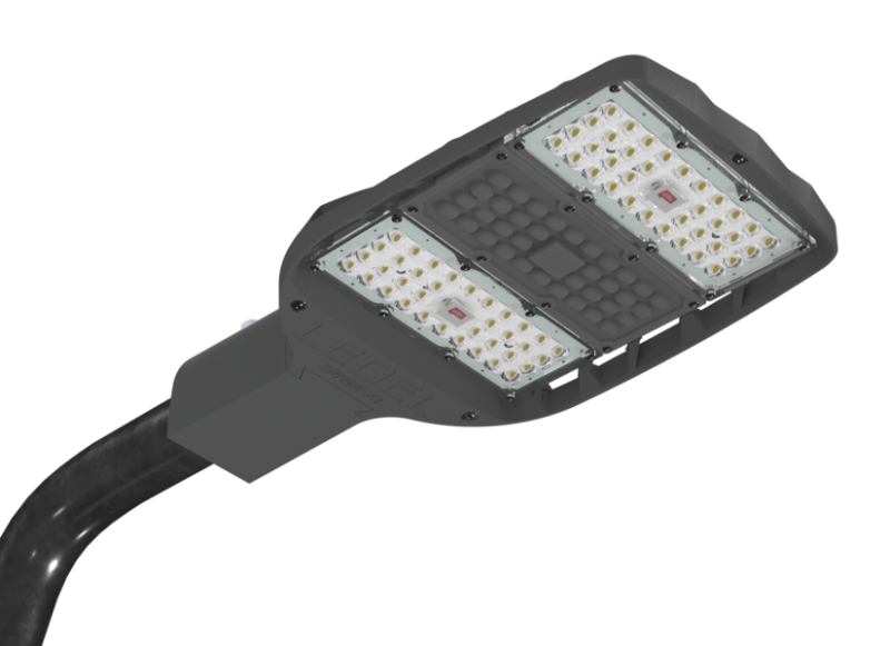 Светильник Street 9M/35/Ш27/4.0K/(L4)/KM/SKX-01/220AC IP66 RAL 7035 консольное крепление LEDEL S9M00003