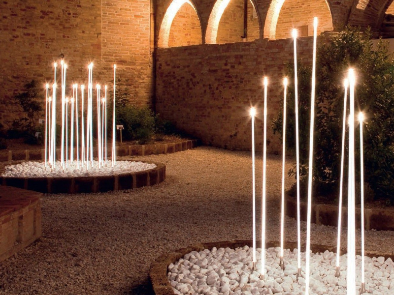 Декоративный светильник iGuzzini Typha Bollard Steel ADT5.713 (1500mm)