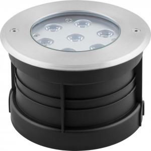 Тротуарный светодиодный светильник ЛЮКС, 7W 3000K AC230V D160*H10мм IP67,SP4314