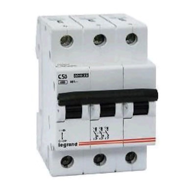 Автомат Legrand 3-ф 50A C LR