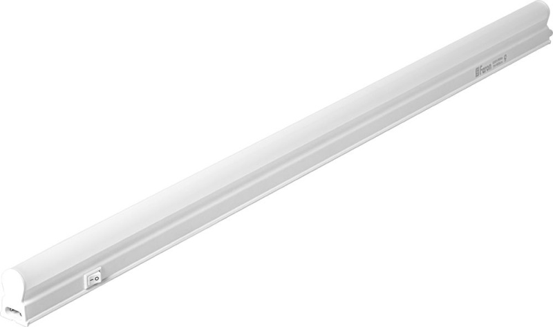 Линейный светодиодный светильник AL5038 176SMD/18W/1600Lm/4500K в пласт корп с выкл и сет шнур