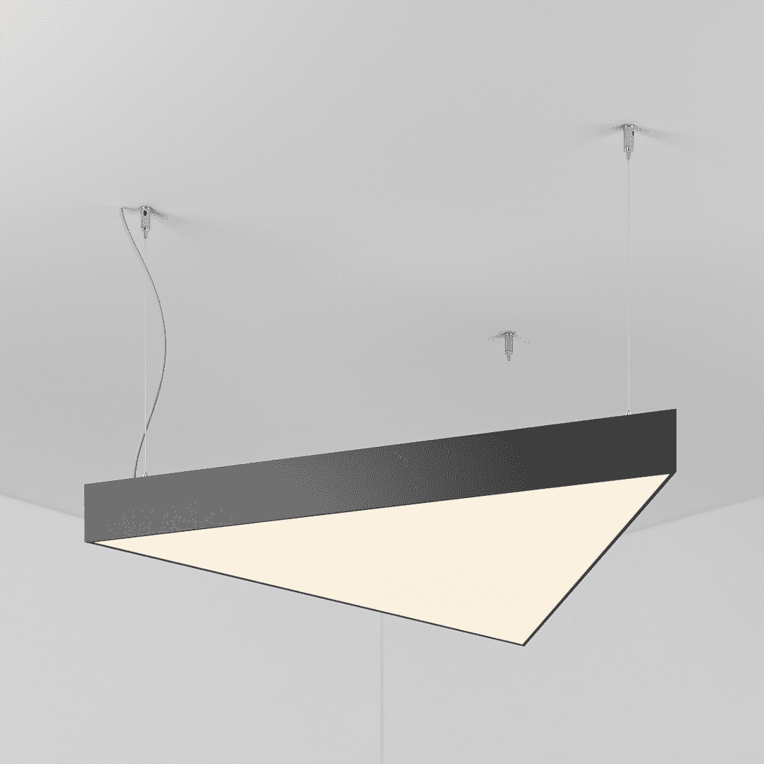 Светильник POLYGON TRIANGLE h100 (Сторона L-450мм) LED 20W
