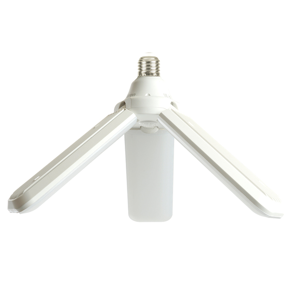 Лампа светодиодная FERON LB-653, светодиодный (трансформер), 50W 175-265V E27 4000К (белый), рассеиватель матовый белый, 4750Lm, угол рассеивания 130°, 234*80мм