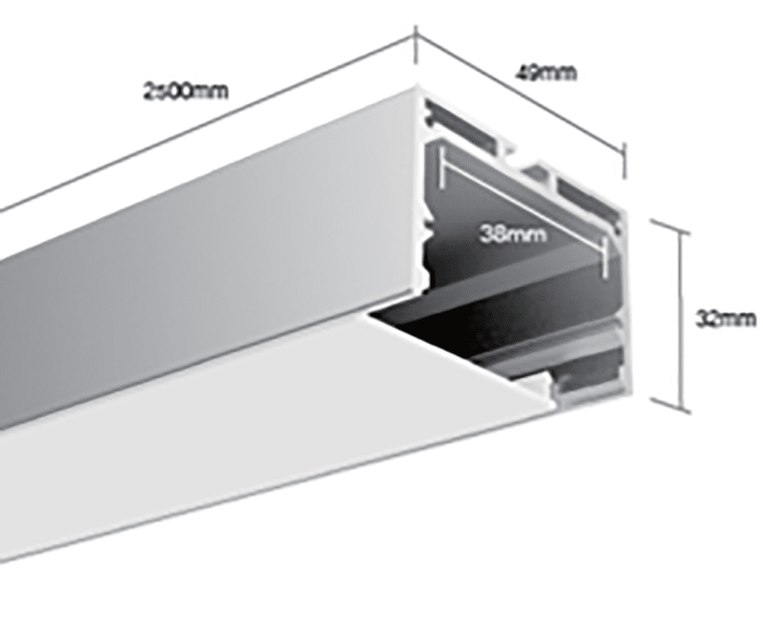 Профиль алюминиевый DesignLed LS.4932