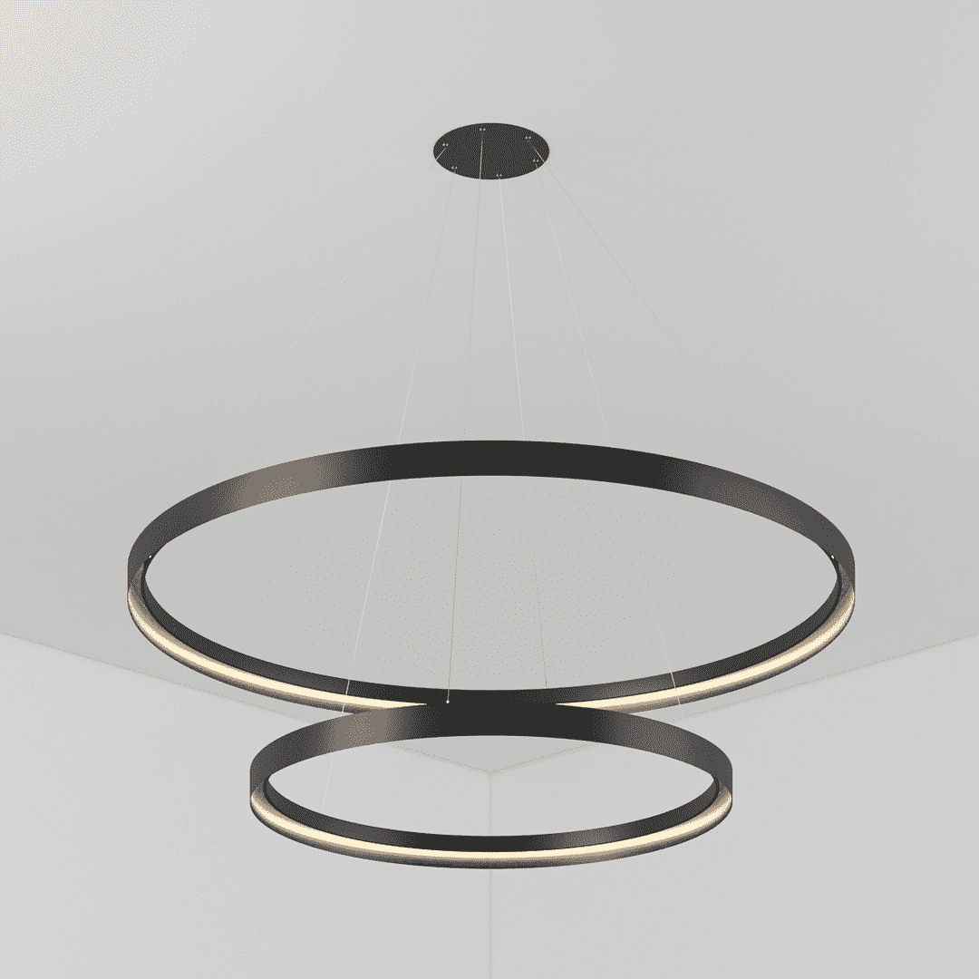 Светильник NIKED CIRCLE UNION D600-400 H45 b45 H70 LED 45W