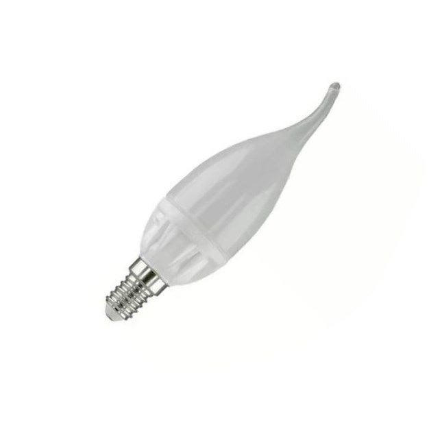 FL-LED CA37 5.5W E14 2700К 220V 510Лм 37*108мм FOTON_LIGHTING - лампа свеча на ветру