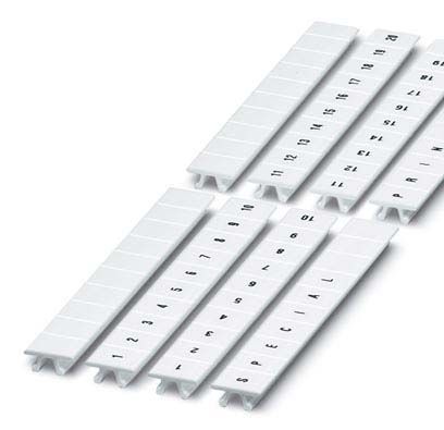 Маркировка ZB10 пустая для клемм от UT1-10(T) доUT1-95(T), от UT1-6PE(T) до UT1-50PE(T)min закаказ 10 шт. (одна планка)