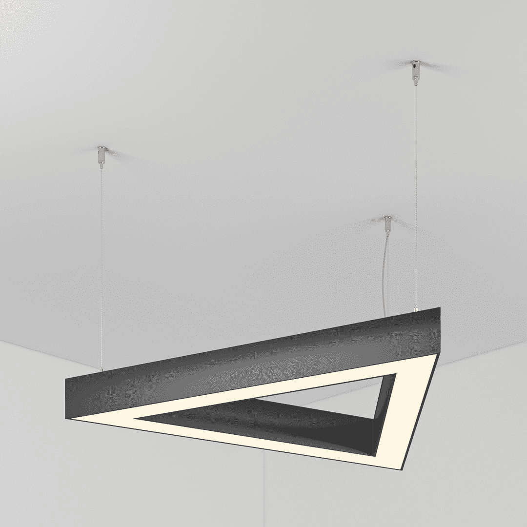Светильник SECTOIN TRIANGLE 550х3 Профиль 35х35 LED 45W