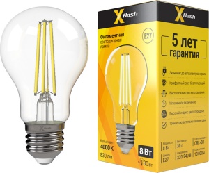 Лампа светодиодная LED-ST64-5W/GOLDEN/E27 GLV22GO Vintage форма "конус" зол. колба упак. картон Unie