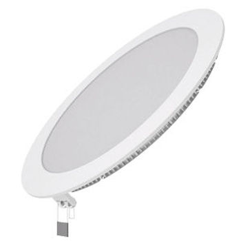 Светильник светодиодный Slim ДВО 18Вт 4000К IP20 1350лм 180-265В d210мм 225х22мм кругл. встраив. монтажный GAUSS 939111218