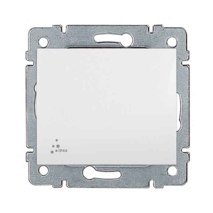 Переключатель проходной 1-кл. СП Galea Life 10А IP44 PRO21 механизм бел. Leg 771020