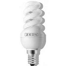 Лампа энергосберегающая E14 11W 2700К спираль SPC