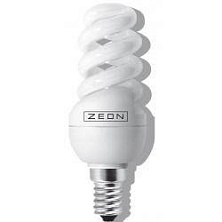 Лампа энергосберегающая E27 13W 4200К спираль SPC 